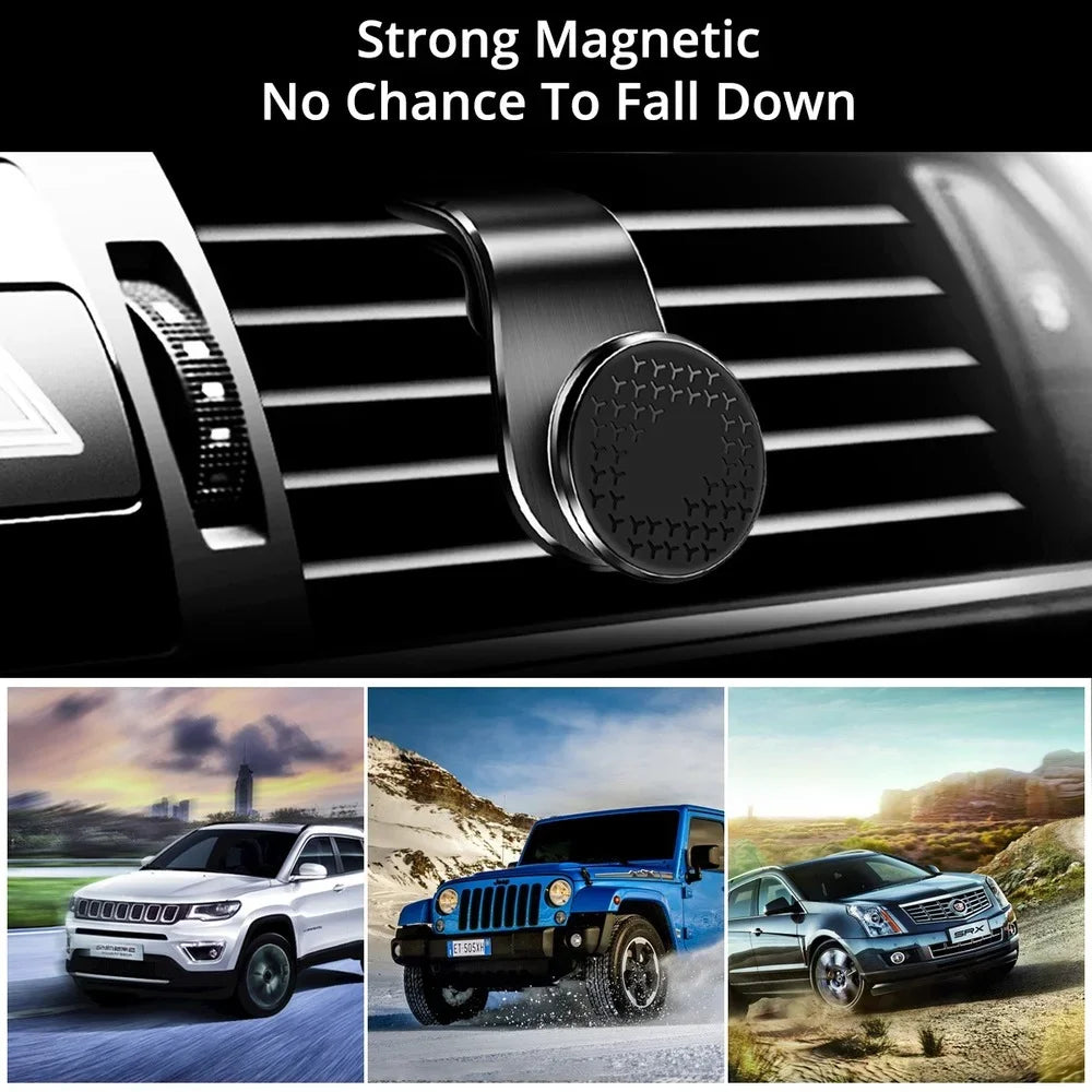 Magnetic Car Phone Holder Car Air Vent Magnet Mount Support GPS Smartphone Phone Holder in Car for Mobile Phone Rotation Bracket
