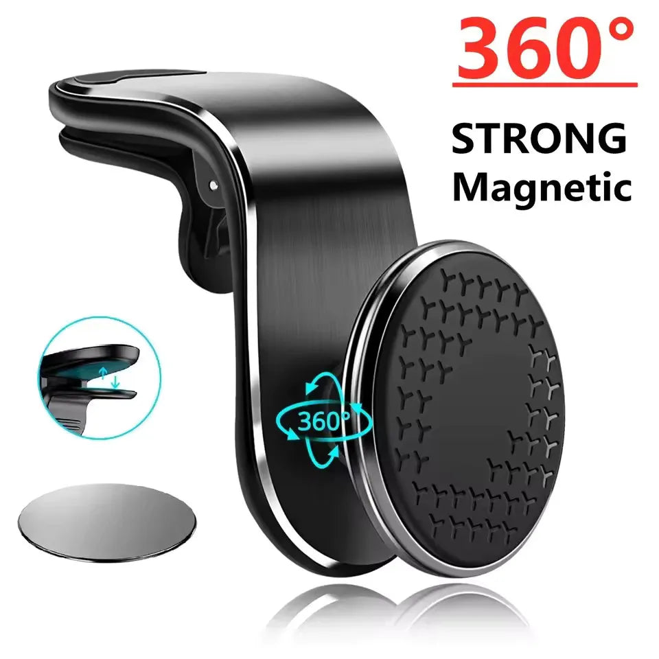 Magnetic Car Phone Holder Car Air Vent Magnet Mount Support GPS Smartphone Phone Holder in Car for Mobile Phone Rotation Bracket