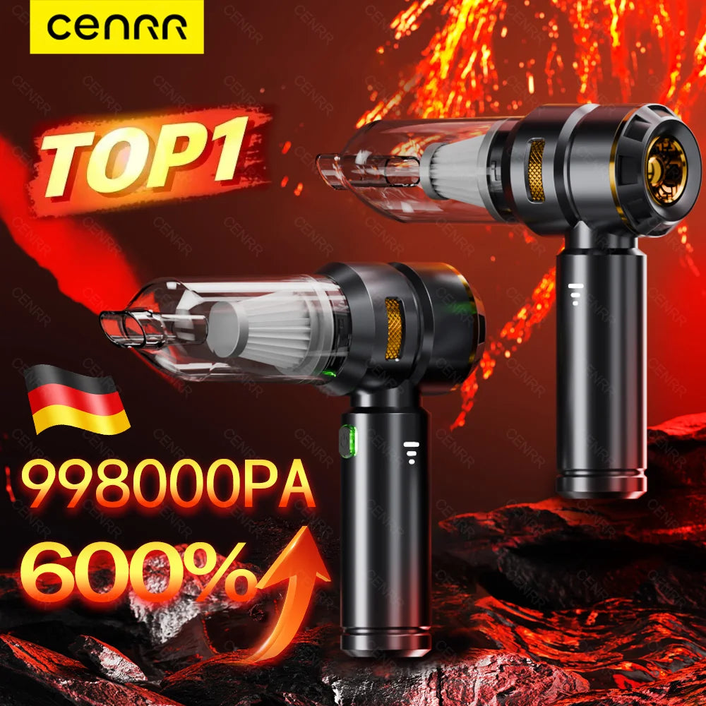 Aspirateur Voiture Sans Fil Puissant - 8000 Pa