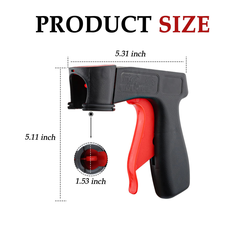 Poignée Pistolet pour Bombe Aérosol – Pulvérisation Facile et Précise