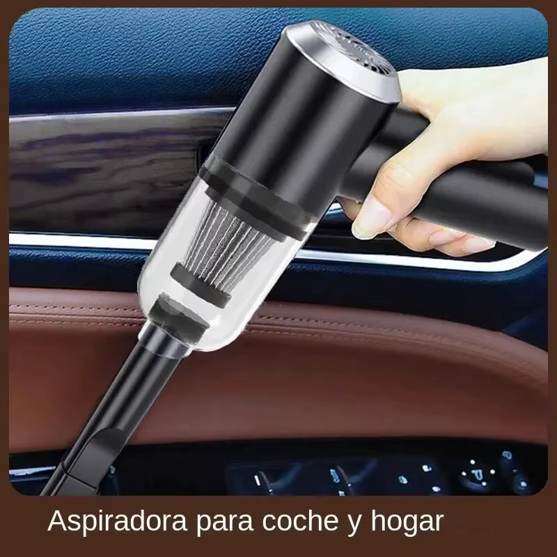 Mini Aspirateur Voiture Sans Fil - Rechargeable USB 9000Pa